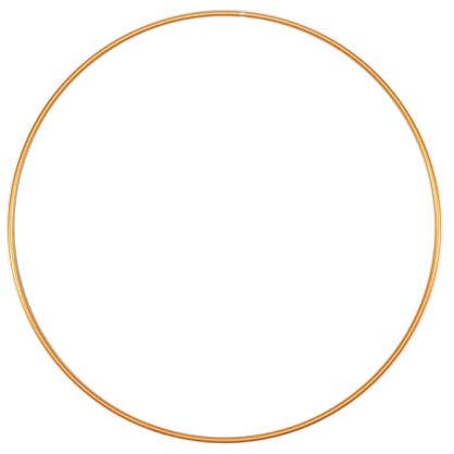 Vaessen Creative Metallringe Ø30cm, Gold