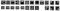 generisch A Set of 23 Cooker Stickers - White Symbols on Black Background (R59/1) (10 x 10 mm)