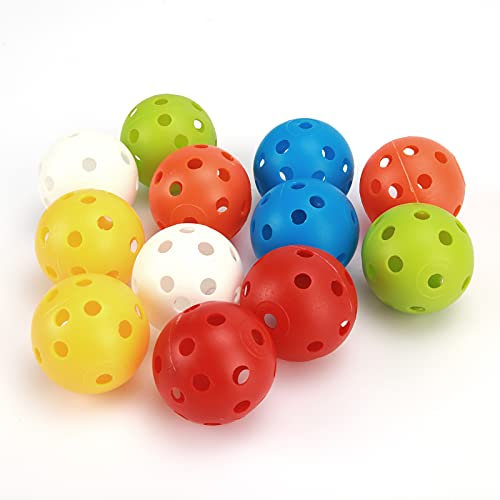 Bodhi2000 - Palline da golf in plastica per allenamento in casa, per uso interno, 42,6 mm, confezione da 12