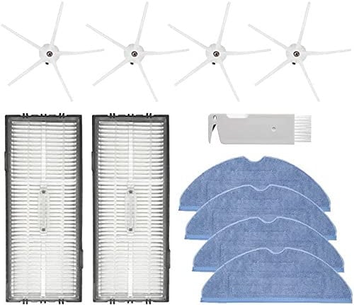 Home Times Suction Mop Pads for Roborock T7S T7S Plus S7 Reusable Hard Floor Cloth Expert Wet Microfibre Softpad (11)