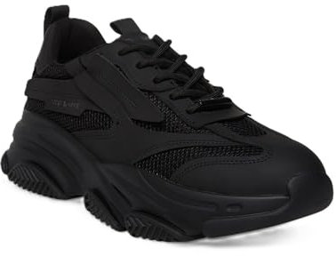 Steve Madden Herren Besitz Sneaker, Schwarz, 42 EU