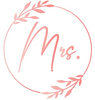 Bügelbild Mrs auch Wunschname zur Hochzeit JGA für Jeansjacke