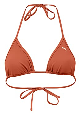 PUMA Damen Triangle Bikini Top, Chili Powder, M EU