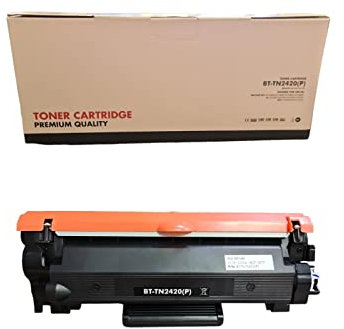 1 x Toner TN2420, kompatibel mit Brother MFC L2710DW L2710DN MFC-L2710DW MFC-L2710DN MFC-L2750DW HL-L2350DW DCP-L2510D DCP-L2530DW TN 2420 TN-2420 TN2410 Schwarz Schritt 1: