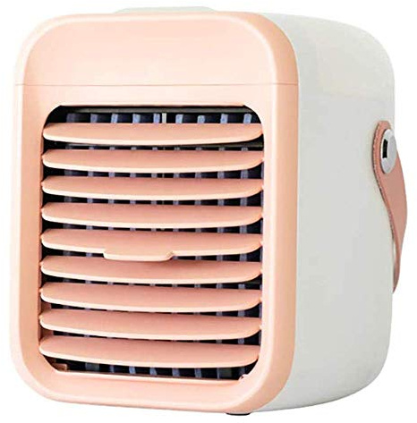 KANBUN TONONE Evaporative Coolers Air Cooler Bedroom Cooling Fans for Rooms Tower Fans Cooling Quiet Pedestal Fans (Color : Pink)