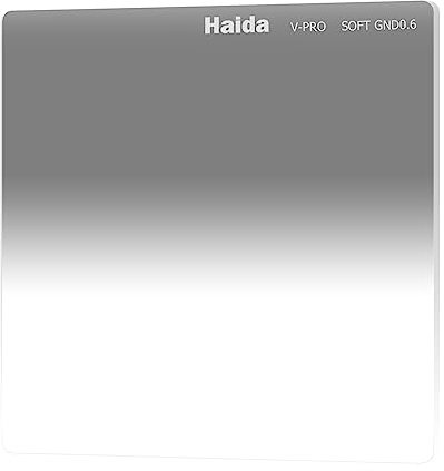 Haida Verlaufsfilter ND4 Kinofilter, 16,8 x 16,8 cm – 2-Stop, weicher Verlaufsfilter für matte Box für Kinematographie und Videografie