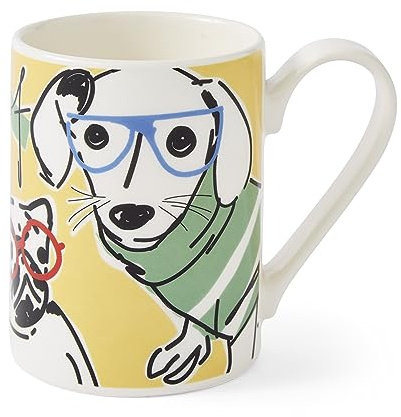 Portmeirion Tasse Meirion Bright Yellow Dog Single Mug