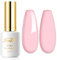 Imtiti Smalto Semipermanente Unghie Pastello, 15ml Smalti Semipermanenti Per Unghie Rosa UV Led Soak Off Smalto Gel Unghie UV Naturale Gel Nail Polish Per Uso Professionale e Domestico