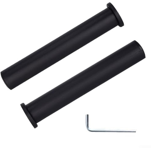 for 2 X Adapter Sleeve+2x Wrench, Barbell Bar Adapter Sleeve Standard Weight Plate Post 1 To 2/1.8, For Vintage Barbells, Curl Bars And Flat Weights(50 * 300mm)