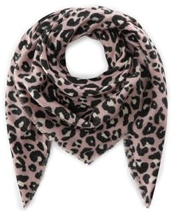 CODELLO Damen Wärmendes Tuch mit Leoparden-Muster