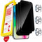 Milomdoi 3 Pezzi Vetro Temperato per iPhone 16 Pro Max Pellicola Privacy Accessori AntiSpy Protettivo 3 Pezzi Cover Protezione Pellicola Fotocamera