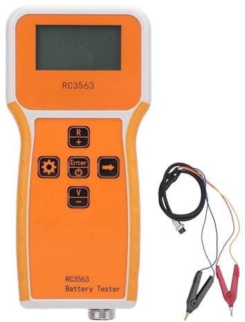 Tester Batteria, Misuratore di Tensione del Tester di Resistenza Interna della Batteria 200Ω 100V, Analizzatore di Batteria Ad Alta Precisione Controllo Batteria per LiFePO4