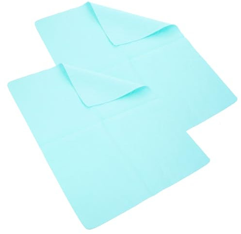 HYTROVE 2stücke Haustier-Badetuch Schnelltrocknend Saugstark Extra Groß Für Katzen Und Hunde Dickes Mikrofaser-Handtuch Schnelles Trocknen Nach Dusche Und Bad Und Platzsparend