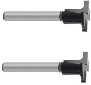 Professional Keyhole Slot Cutter Bit T Slot Router Bit 1/4/6mm Shank Carbides for Wood Cabinets Plywood Projects T Slot Router Bit