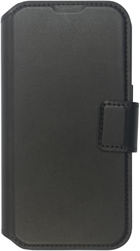 eSTUFF Infinite Milan iPhone 16 Black Wallet Cover. Material:, ES67160100