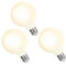 ENUOTEK G95 Edison E27 LED Große Runde Glühbirnen Leuchtmittel Lampen 6W 650Lm Warmweiß Beleuchtung 3000K Ersetzen 60W Glühlampen Nicht Dimmbar für Pendelleuchte Wandleuchte 3er Pack