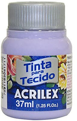 Acrilex Pintura Textil al Agua Lila 37 ML Ref. 528