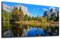 Leinwandbild für Wohnzimmer, Schlafzimmer, Dekoration, Büro und Zuhause Modern 20 x 40 1P Bergsee