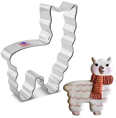 Keksausstecher Niedliches Lama/Alpaka - 10,2 cm - Ausstechformen von Ann Clark