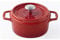 Invicta - 402220 - Cocotte ronde en fonte émaillée 22cm rubis