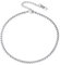 PROSTEEL Fußkette klassische Edelstahl Ankerkette Erbskette Fußkettchen 3mm 22+5cm verstellbar Fußband Unisex Sommer Schmuck Accessoire für Männer Frauen Jungen Mädchen