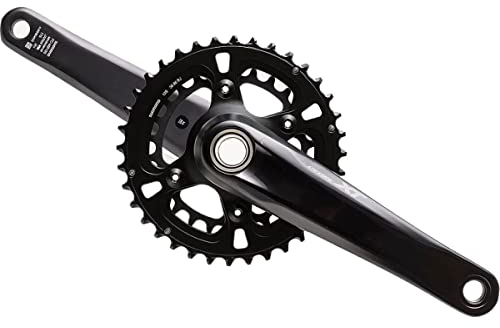 SHIMANO XT FC-M8100 2X Kurbelgarnitur schwarz, 170mm, 36/26t
