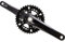 SHIMANO XT FC-M8100 2X Kurbelgarnitur schwarz, 170mm, 36/26t