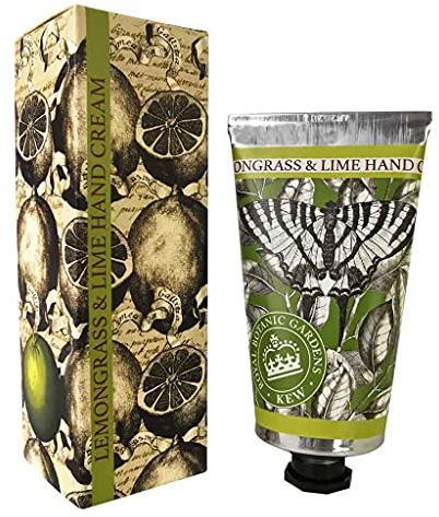 Royal Botanical Gardens, Kew Lemongrass & Lime Hand Cream, 75mls
