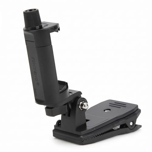 Topiky Support de de Pince pour Sac à Dos, Rotation de 360 ° Sac d'école Sangle/Clip de Bureau 5-10cm Pince de téléphone pour Sac à Dos de téléphone Portable pour pour