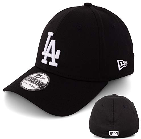 New Era Basecap Baseball Cap Herren Limited Edition Mütze 39THIRTY (Black/White LA Dodgers, L/XL)