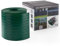 Quest Bandes Brise-Vue en PVC Rigide pour clôture Double Fil – Protection Vent et vis-à-vis – Bandes prédécoupées 2,525 m x 19 cm, 900 g/m2 (10 Bandes x 2,525 m, Vert)