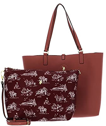 U.S. POLO ASSN. Rogersville Shopper Tasche mit Wendefunktion 34 cm