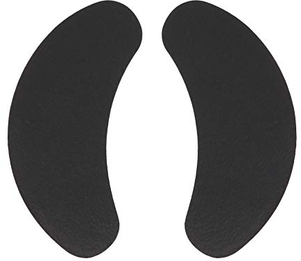 Schwarze Augenpads,50 Stück Augenpads Wimpernpad,Wimpernverlängerung Patch,Wimpern Gel Patch Kosmetisches Werkzeug für Wimpernverlängerung Zubehör