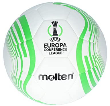 Molten UEFA Europa Conference League 2022/23 Fußball weiß/grün, 5