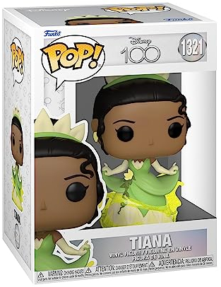 Funko Pop! Disney: Disney 100 - Princess Tiana - Vinyl-Sammelfigur - Geschenkidee - Offizielle Handelswaren - Spielzeug Für Kinder und Erwachsene - Modellfigur Für Sammler und Display