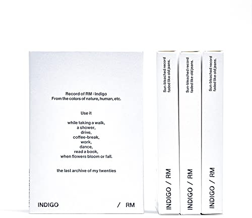 RM - 'Indigo' Postkarte Edition (Weverse Alben ver.)