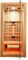 SANOTECHNIK Infrarotkabine MALMÖ 1 – 1‑Person Infrarotsauna 90×90×190 cm | 4 Vollspektrum‑Strahler + Carbon‑Heizplatte, LED‑Farblicht, Bluetooth‑MP3, 8 mm ESG‑Glas – Art.Nr. SB10090