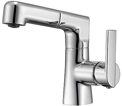 Rubinetto cassetto WC rubinetto miscelatore bagno rubinetto lavabo giallo, colore cromato