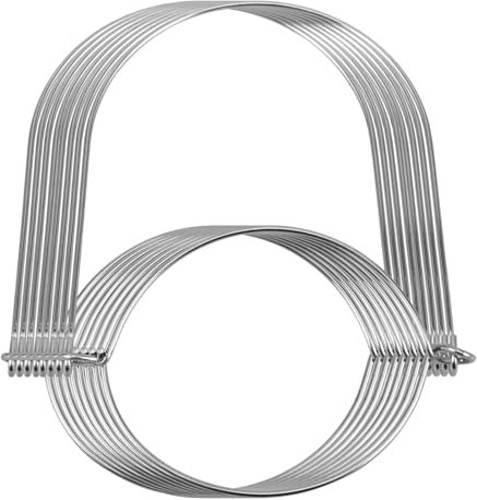 SHOWERORO 8pcs Wire Hangers Metal Hangers Metal Jar Lid Tops Quart Jar Handle Canning Jar Hanger Regular Handle Stainless Steel Hooks Mason Jar Hooks Hanger Sunshine Jar Glass Bottle