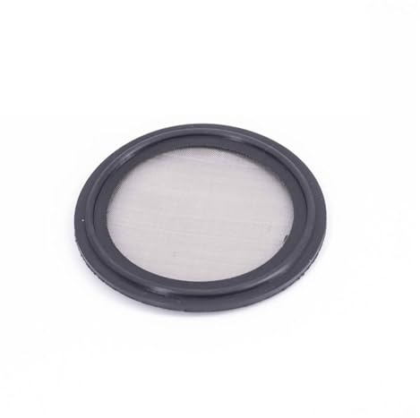 1 Uds 10 20 40-80 100 150 200 300 pantalla de filtro de malla 1,5 2 3 4 tira de sellado de junta de silicona PTFE EDPM FKM (Color : EDPM, Size : 200 MESH_64MM OD(2INCH TC))