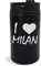 I Love Milan City Travel Italy Tazza da viaggio Arte Incisa Isolata