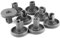 8 Pcs Dishwasher Spare Rolls Parts Baskets Kits for AEG Favorit Privileg Zanussi etc