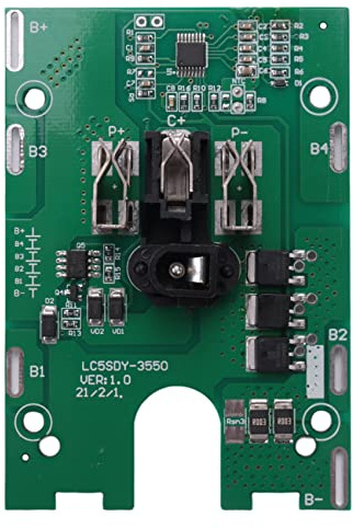 Fegtrty 5S 18V 21V 30A Li-Ionen-Lithiumbatterie BMS 18650 Batterie Schraubendreher LadegeräT Schutzplatine Fit 21V