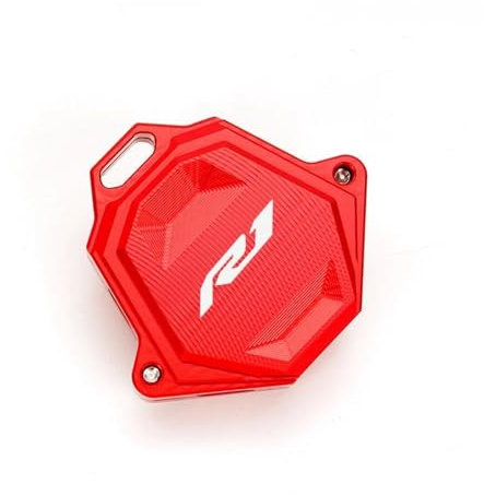 WUYUEY Motorrad Schlüsselschale Für YA-MAHA R1 YZF-R1 YZFR1 YZF R1M Motorrad Zubehör Dekoration Schlüssel Abdeckung Fall Shell Schlüsselanhänger Aluminium Schlüsselhülle (Farbe : 5, Größe : 1)