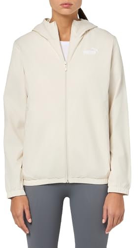 PUMA Damen Essentials Windbreaker Jacke, Alpine Snow Weiß, XS