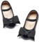 Kiderence Little Toddler Girls Dress Shoes Ballerina Ballet Flats Kids Black Mary Janes Size 12