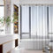 Aeici Rideaux de Douche Transparent, Rideaux de Douche 240x200 Rideau Douche Salle de Bain Peva
