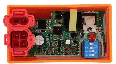 WOOSTAR 6 Pin DC CDI Box Ersatz für GY6 50ccm 70ccm 90ccm 110ccm 125ccm 150ccm 200ccm 250ccm Motor Roller ATV Go Kart Moped Quad Dune Buggy Pit Dirtbike