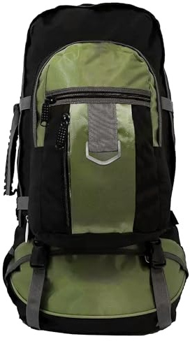 Sterling Sports Extra Large Hiking Camping 80L+20L Detachable Small Backpack - Quick Dry Rucksack for School, Hiking or Camping Accessories Travel Gifts For Women & Men (100L, Green)