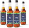 Tate & Lyle - Hazelnut Syrup - Fairtrade Syrup Set, Vegan and Vegetarian Friendly - Hazelnut Coffee, Cold Drinks and Hot Drinks - Produced in the UK - 4 x 750ml